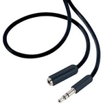 Jack audio prodlužovací kabel SpeaKa Professional SP-7870692, 1.50 m, černá