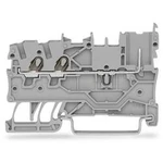 Mini dvojúrovňová základní svorka WAGO 2020-1301, pružinové připojení , 3.50 mm, šedá, 50 ks
