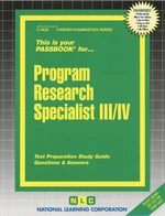 Program Research Specialist III, IV