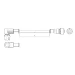 Upravený zástrčkový konektor pro senzory - aktory TE Connectivity 1-2273120-4 zástrčka, zahnutá, zásuvka, rovná, 1.50 m, 1 ks