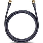Antény, SAT kabel Oehlbach 156, 110 dB, pozlacené kontakty, 4.00 m, černá