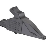 Bezpečnostní krokosvorka Stäubli XDK-1033/I-2 66.9561-21, konektor 4 mm, CAT IV, černá