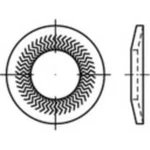 Pérové podložky 1069895, vnitřní Ø: 12 mm, nerezová ocel, 1000 ks