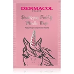 Dermacol Beautifying Peel-Off Metallic Mask slupovací maska pro rozjasnění pleti 15 ml