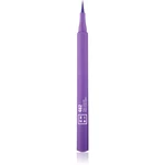 3INA The Color Pen Eyeliner oční linky ve fixu odstín 482 - Purple 1 ml
