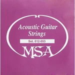 Struny pro akustickou kytaru MSA Musikinstrumente SK31 012-053