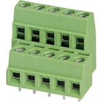 Dvojřadá svorka Phoenix Contact MKKDSN 1,5/ 2-5,08 1726040, 1.50 mm², Pólů 4, zelená, 1 ks