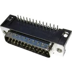 D-SUB kolíková lišta MH Connectors MHDD15-M-T-B-S-RBM, 90 °, pólů 15, pájené, 1 ks