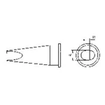 Pájecí hrot Weller LHT-D, plochý, 4,7 mm