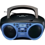 CD-rádio Lenco SCD-501, AUX, Bluetooth, CD, USB, modrá, černá