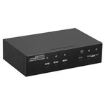 HDMI™, VGA, audio, stereo (jack 3,5 mm) HDBaseT Extender (rozšíření) přes síťový kabel RJ45, Bachmann 903.211, N/A