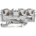Průchodková svorka WAGO 2206-1301, pružinové připojení , 7.50 mm, zelená, žlutá, 1 ks