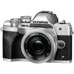 Digitální fotoaparát Olympus OM-D E-M10 Mark IV 1442 EZ Pancake Kit (EZ), 21.8 Megapixel, stříbrná