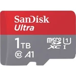 Paměťová karta microSDXC, 1 TB, SanDisk Ultra, Class 10, UHS-I, vč. SD adaptéru