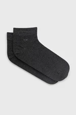 Ponožky Calvin Klein (2-pak) pánske, šedá farba