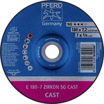 PFERD 62217738 E 180-7 ZIRKON SG CAST brúsny kotúč lomený  180 mm 22.23 mm 10 ks