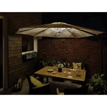 Paulmann 94208 Parasol akumulátorové svetlo na slnečník  sada 4 ks  1.8 W teplá biela čierna