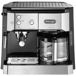 DeLonghi BCO 421.S pákový kávovar nerezová oceľ, čierna  Pripraví šálok naraz=10 sklenená kanvica, s funkciou filtrovani