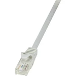 LogiLink CP1022U RJ45 sieťové káble, prepojovacie káble CAT 5e U/UTP 0.50 m sivá  1 ks