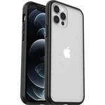 Otterbox React zadný kryt na mobil Apple iPhone 12, iPhone 12 Pro čierna, priehľadná