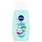 NIVEA Kids Detský Sprchovací gél 2v1 BOY 500ml