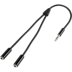 SpeaKa Professional SP-7870032 jack audio prepojovací kábel [1x jack zástrčka 3,5 mm - 2x jack zásuvka 3,5 mm] 20.00 cm