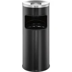 Durable  333201 kôš na papier 17 l kov (Ø x v) 250 mm x 630 mm čierna s popolníkom   1 ks