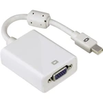 Hama 53247 DisplayPort / VGA adaptér [1x mini DisplayPort zástrčka - 1x VGA zásuvka] biela s feritovým jadrom