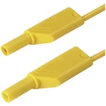 4 mm safety test lead, silicone, 2x stackabler plugs, 100 cm