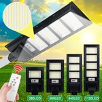 280/560/840LED Solar Street Light Timing+Light Control Waterproof Sensor Wall Lamp