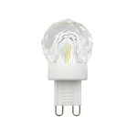 Dimmable Crystal Chandelier Bulb Glass Lamp Drop Light AC110V/220V 3W for G9 LED Pendant Light Chandeliers