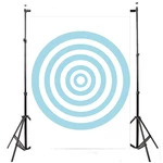 3x5FT Blue Circle Photography Backdrop Photo Studio Background