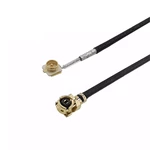 2PCS RJX 100mm MHF1 Female to IPX1 (IPEX1/UFL) Male RF Pigtail Cable Low-Loss Extension Cable for FPV RC Drone