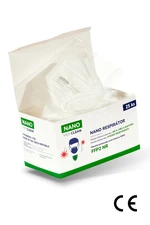 25x FFP2 respirátor NANO MED.CLEAN - B03/biela f00025