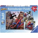 Ravensburger puzzle Spiderman v akci 3 x 49 dílků