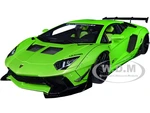 Lamborghini Aventador Liberty Walk LB-Works Pearl Green Metallic Limited Edition 1/18 Model Car by Autoart