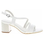 Dámske sandále Marco Tozzi 2-28304-38 white patent 41