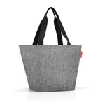 Nákupní taška přes rameno Reisenthel Shopper M Twist silver