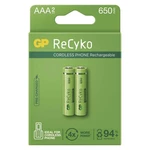 Batéria nabíjacie GP ReCyko Cordless, HR03, AAA, 650mAh, NiMH, krabička 2ks (B2416) nabíjacia batéria • typ HR03 (mikrotužka, AAA) • minimálna kapacit