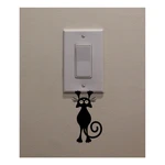 Dekoratívna samolepka Catty, výška 12 cm