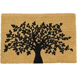 Rohožka z prírodného kokosového vlákna Artsy Doormats Tree of Life, 40 x 60 cm