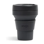 Antracitovosivý skladací hrnček Stojo Pocket Cup Carbon, 355 ml