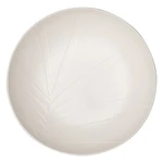 Servírovacia biela porcelánová miska Villeroy & Boch Leaf, ⌀ 26 cm