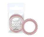 Tenká špirálová gumička do vlasov Invisibobble Slim Pink Monocle - ružová, 3 ks (IB-SL-PA-1-1005) + darček zadarmo