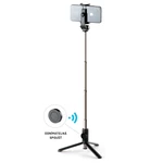 Selfie tyč FIXED Snap Lite s tripodem a bezdrátovou spouští (FIXSS-SNL-BK) čierna selfie tyč • kombinácia tyče a tripodu • materiál: hliníková zliatin