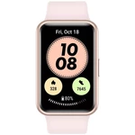 Inteligentné hodinky Huawei Watch Fit New (55027342) ružový inteligentné hodinky • 1,64" AMOLED displej • dotykové ovládanie + bočné tlačidlo • Blueto