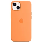 Kryt na mobil Apple Silicone Case s MagSafe pre iPhone 13 mini - nechtíkovo žltý (MM1U3ZM/A) Silikonový kryt s MagSafe na iPhone 13 mini – měsíčkově ž