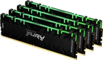 Sada RAM pro PC Kingston FURY Renegade RGB KF432C16RBAK4/128 128 GB 4 x 32 GB DDR4-RAM 3200 MHz CL16