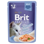 Brit Premium Cat Delicate Fillets v želé s lososem 85g