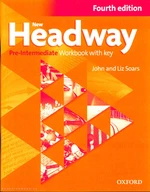 New Headway Pre-intermediate 4.vyd. Workbook with key (pracovní sešit s klíčem)